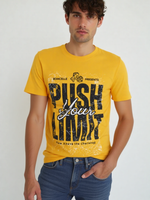 GenZudio Men’s Round Neck Motivational Graphic T-Shirt