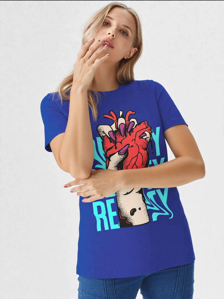 GenZudio “Reality Grip” Premium Women’s Graphic Tee