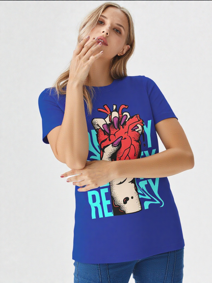 GenZudio “Reality Grip” Premium Women’s Graphic Tee