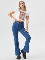 Spread Kindness Wildflower Graphic Crop Top